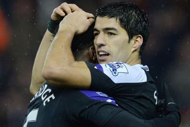 Luis Suarez: Took his league tally to 22. Picture: Getty