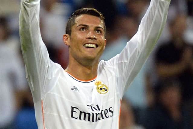 Real Madrid's Portuguese forward Cristiano Ronaldo. Picture: Getty