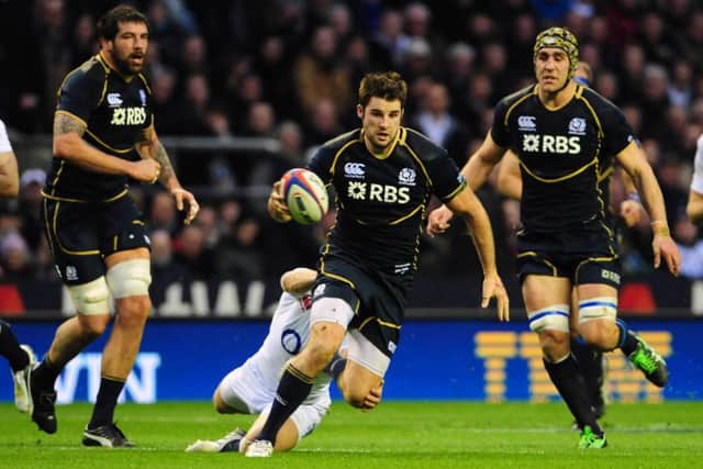 Castres-bound: Johnnie Beattie. Picture: Ian Rutherford