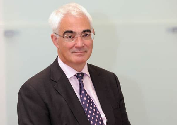 Ex-Chancellor and leader of Better Together Alistair Darling: 'Markets see the referendum as a risk.' Picture: Ian Rutherford