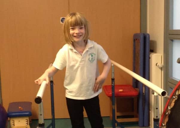 Niamh Horton, who has cerebral palsy, underwent a groundbreaking operation to cut nerves in her spine