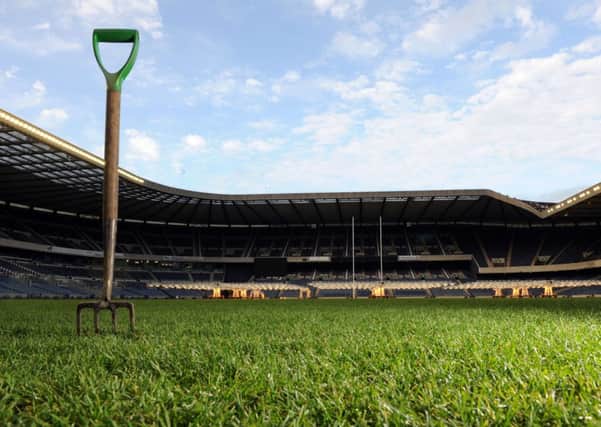 Nematode parasites may force ties scheduled to be played at Murrayfield to be relocatedl. Picture: Ian Rutherford