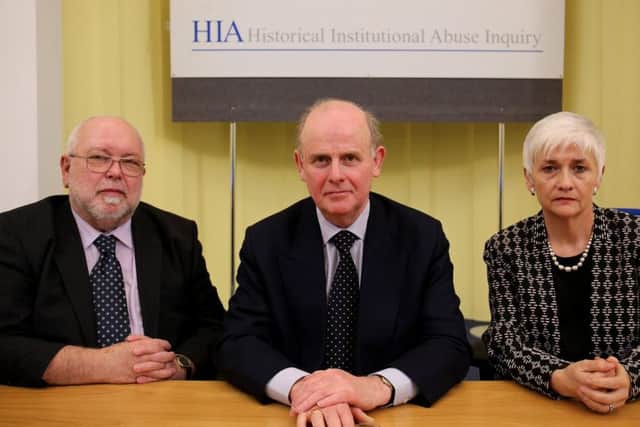 David Lane, chairman Sir Anthony Hart and Geraldine Doherty will head inquiry. Picture: PA