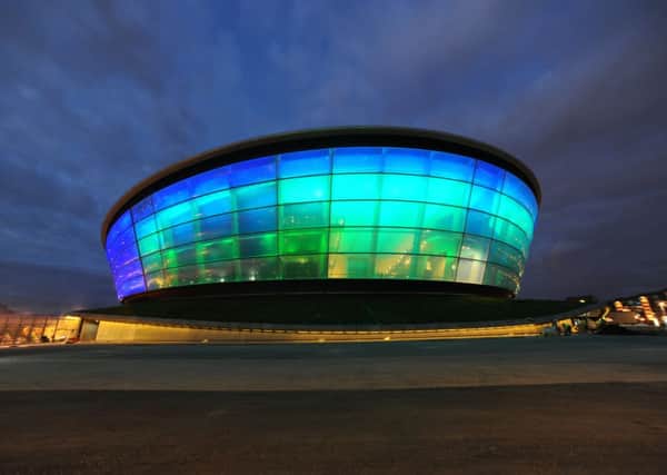The new 12,000-seater SSE Hydro in Glasgow. Picture: Robert Perry