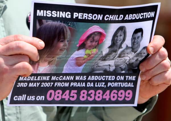 A letter from British police to Portugese authorities has sparked rumours that arrests are about to made in connection with the disappearance of Madeleine McCann. Picture: PA