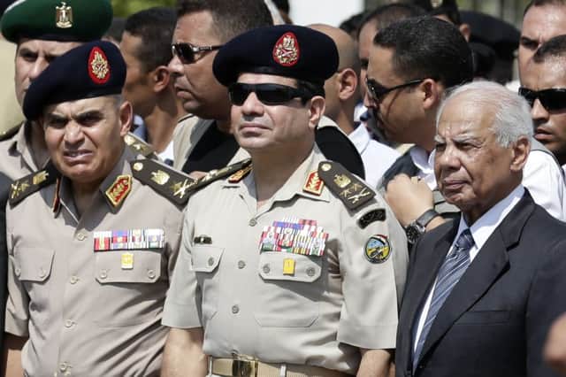 General Sisi has hinted that he may run for Egypts presidency. Picture: AP