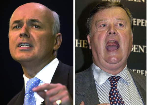 Iain Duncan Smith and Ken Clarke are among several Westminster politicians to have had portraits of themselves commissioned. Picture: PA