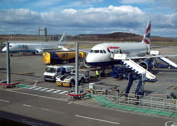 Flights at Edinburgh were more punctual during busier months. Picture: Complimentary