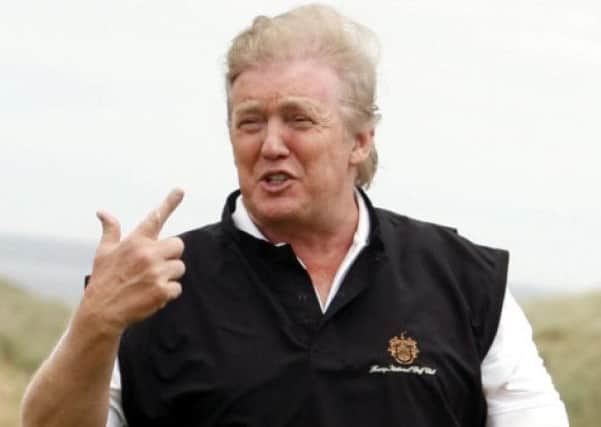 Donald Trump's Menie golf resort is near the proposed site for the substation. Picture: PA