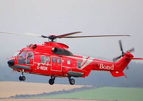 File photo of a Bond-operated Super Puma. Picture: Complimentary
