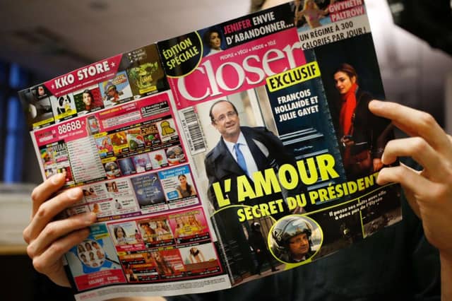 Many have greeted the news about Mr Hollande with a shrug of the shoulders. Picture: Getty