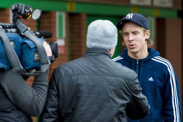 Stefan Johansens move has attracted huge media interest in Scotland and Norway. Picture: SNS