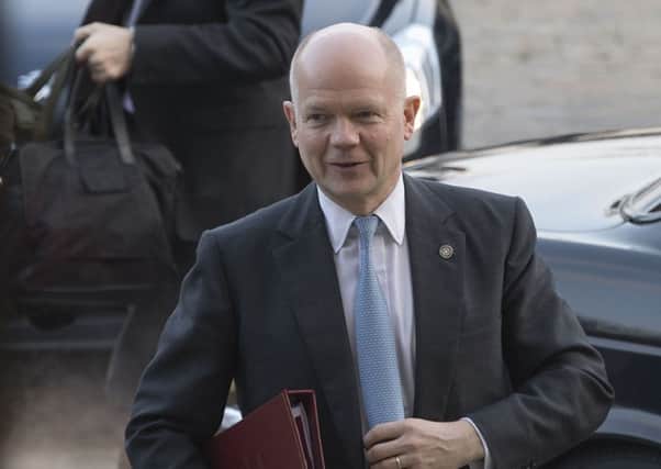UK Foreign Secretary William Hague. Picture: Getty