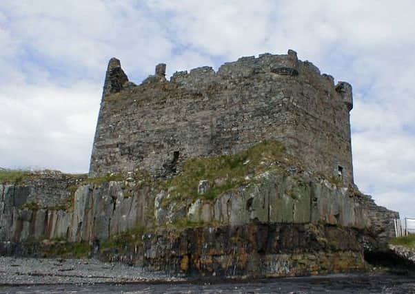 Mingary Castle is currently undergoing restoration work. Picture: Dave Fergusson