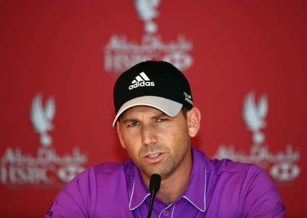 Sergio Garcia: Ryder Cup target. Picture: Getty
