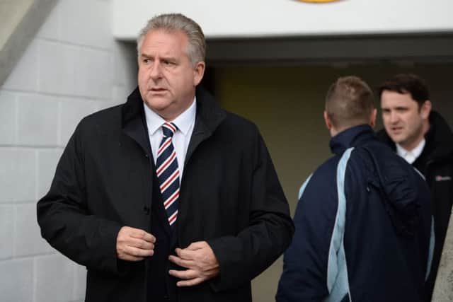 The steaming mess at Rangers has now been dumped on to the desk of Graham Wallace. Picture: SNS