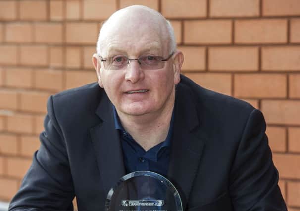 John McGlynn: Award winner. Picture: SNS