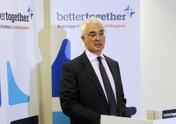 Alistair Darling is due to make a speech later today. Picture: Greg Macvean