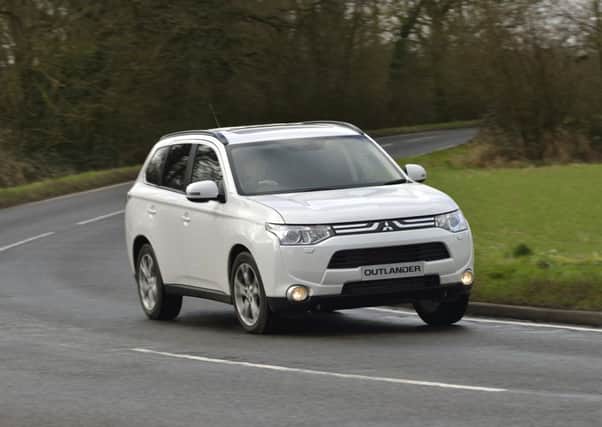 Mullen took a Mitsubishi Outlander similar to this on a 20-mile ride. Picture: Contributed