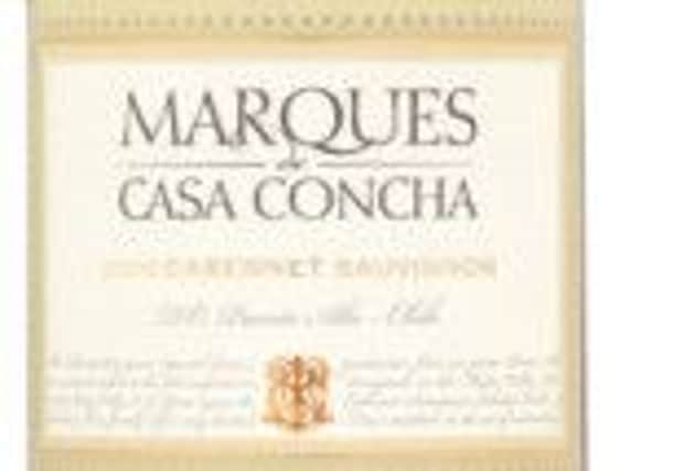 2010 Marques de Casa Concha Cabernet Sauvignon. Picture: Contributed
