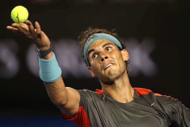 Rafael Nadal: Straightsets win. Picture: Getty