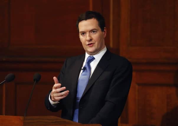 Chancellor George Osborne: Minimum wage rise hint. Picture: Getty