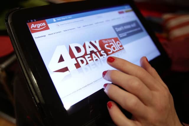 Argos were among several retailers to report strong performances as they took advantage of online shopping boom over the festive period. Picture: PA