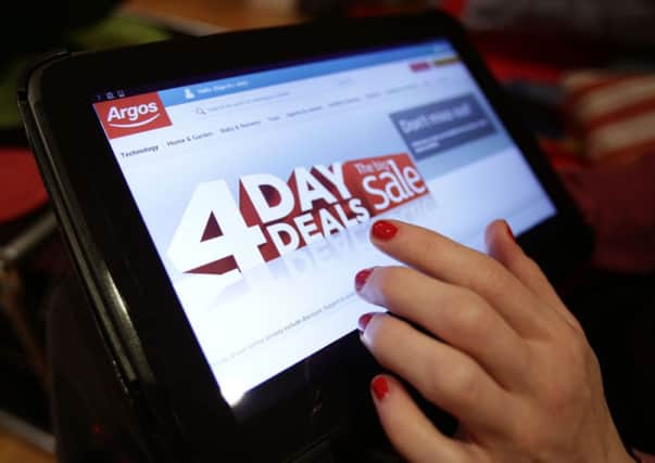 Argos were among several retailers to report strong performances as they took advantage of online shopping boom over the festive period. Picture: PA