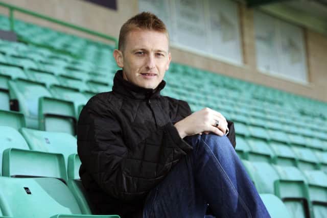 Former Hibernian and Celtic striker Derek Riordan. Picture: Greg Macvean