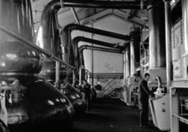 The interior of the Clynelish distillery in Brora, Sutherland, in March 1971. The distillery has seen a 30 million pound investment from owners Diageo. Picture: TSPL