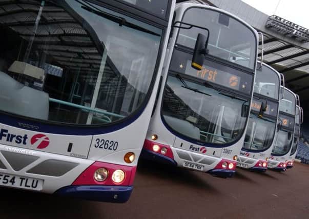 FirstGroup: 70 million pound bus fleet investment. Picture: Donald Macleod