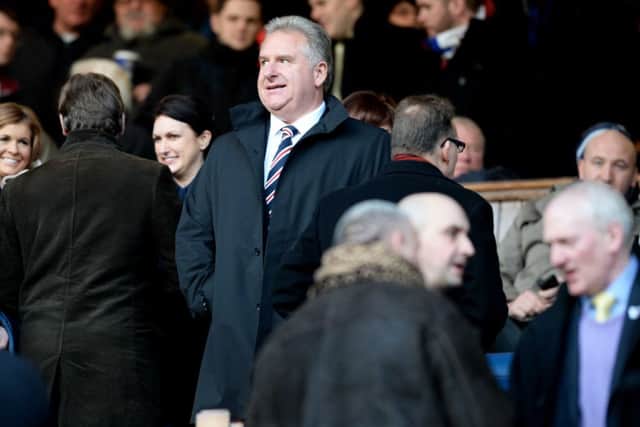 Rangers CEO Graham Wallace. Picture: SNS