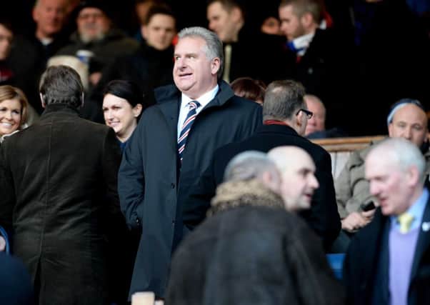 Rangers CEO Graham Wallace. Picture: SNS
