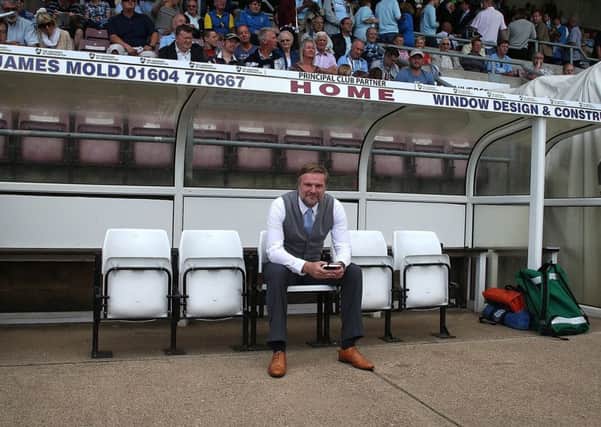 Coventry boss Steven Pressley has his side on the verge of a play-off place. Picture: Getty