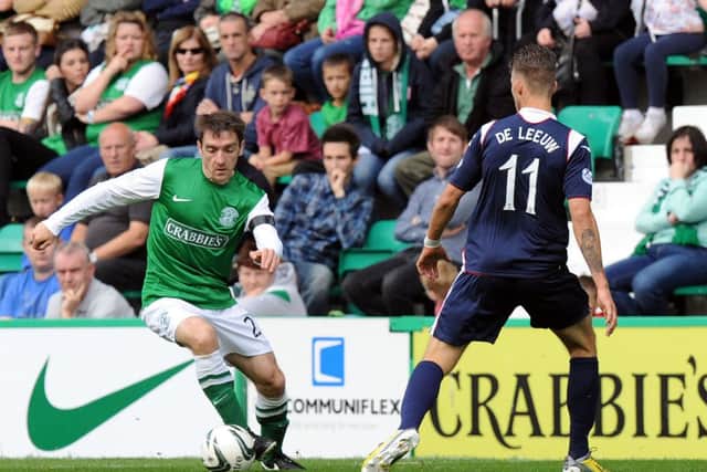 Hibs forward Paul Heffernan returning from injury.   Picture: Ian Rutherford