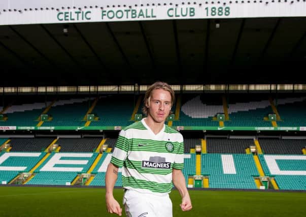 Stefan Johansen insists he will cope with the physicality of the Scottish game. Picture: SNS
