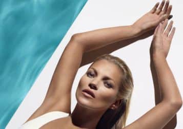 Kate Moss advertises St Tropez spray tan for PZ Cussons. Picture: PA