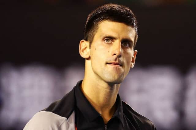 Novak Djokovic: Adapted to conditions. Picture: Getty