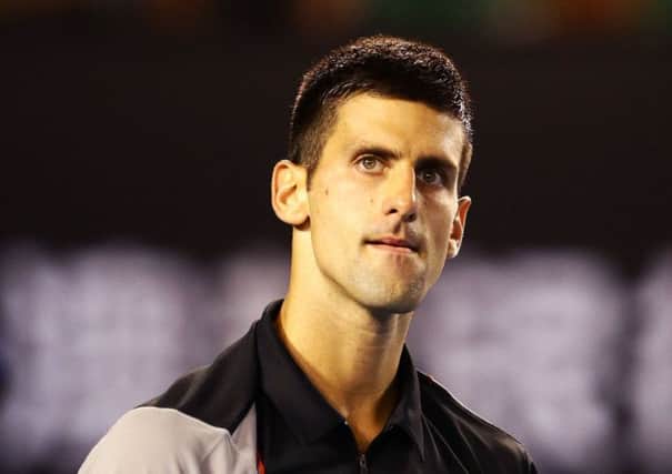 Novak Djokovic: Adapted to conditions. Picture: Getty