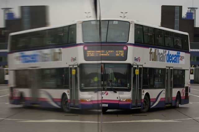 FirstGroup's UK bus division showed signs of recovery. Picture: Donald MacLeod