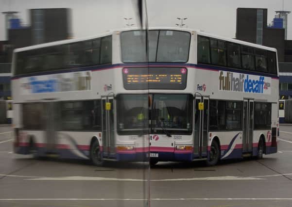 FirstGroup's UK bus division showed signs of recovery. Picture: Donald MacLeod