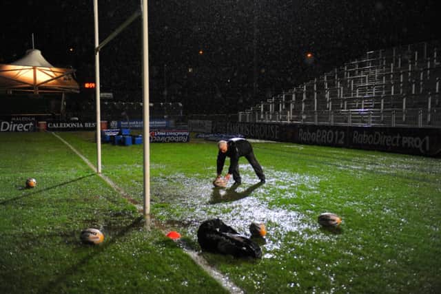 Scotstoun's pitch has been given the all clear. Picture: TSPL