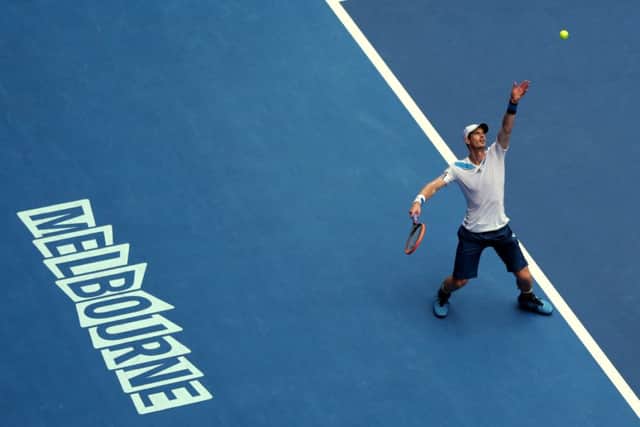 Andy Murray looks to be well on his way back to top form and fitness. Picture: AP