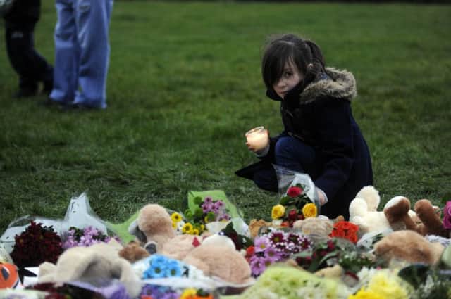 The local community are united in grief over the death of Mikaeel. Picture: Greg Macvean