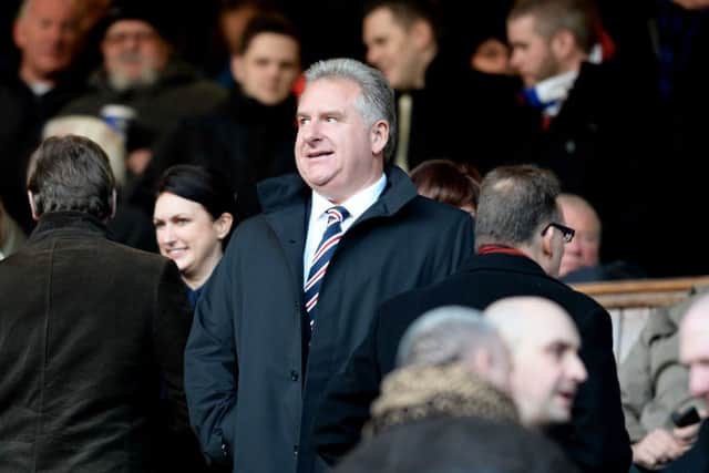 Rangers chief executive Graham Wallace. Picture: SNS