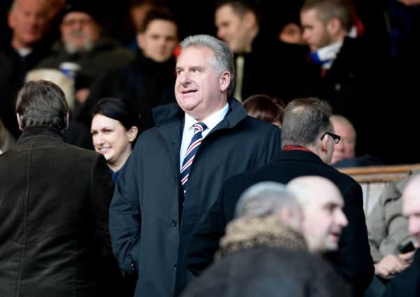 Rangers chief executive Graham Wallace. Picture: SNS