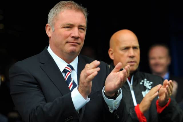 Rangers manager Ally McCoist. Picture: Robert Perry