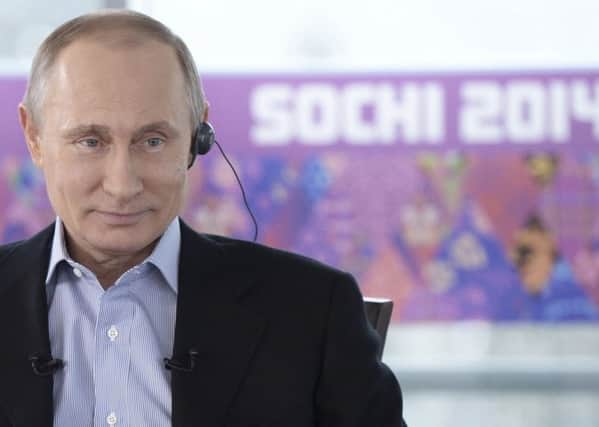 Vladimir Putin says that Russia has no interest in intervening in the Scottish independence referendum. Picture: Reuters
