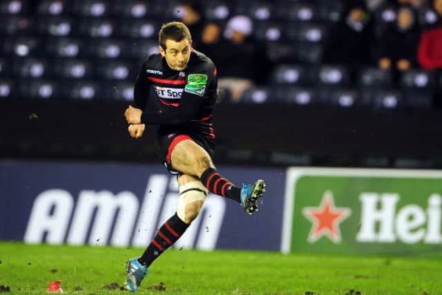Greig Laidlaw: Scored two penalties. Picture: Ian Rutherford