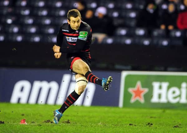 Greig Laidlaw: Scored two penalties. Picture: Ian Rutherford
